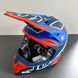 Just1 J39 Thruster helmet White Fluo Orange Blue 606004025100702 фото 1