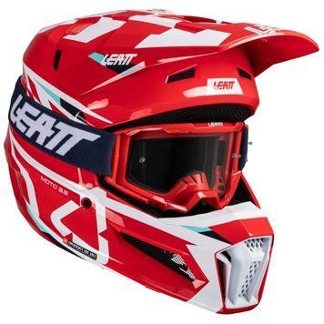 LEATT Moto 3.5 [Red] з окулярами 1025100461 фото